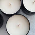 Scented Candles Wholesale - 120g/4cl Tin Black